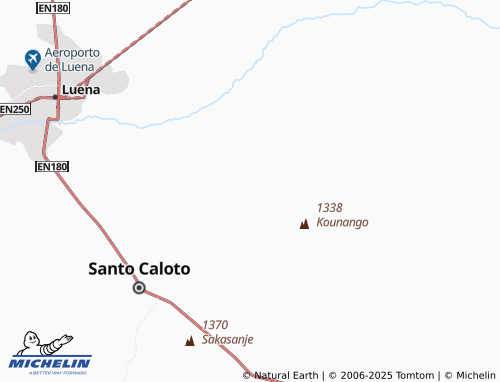 Carte MICHELIN Moxico - ViaMichelin