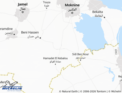 Mappa MICHELIN Seedi Nu'ayjah - ViaMichelin