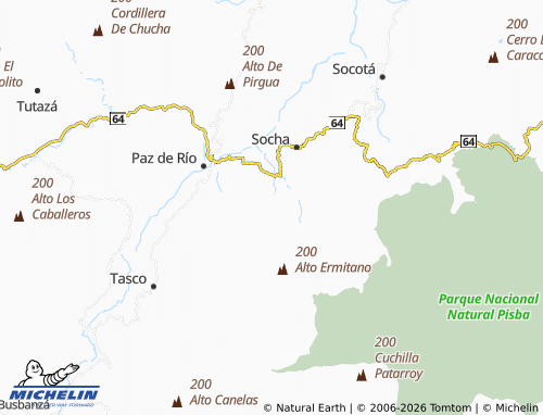 Carte MICHELIN Boche - ViaMichelin