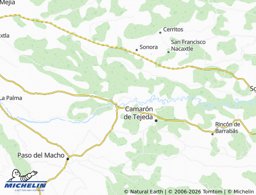 Mapa MICHELIN Rincón Mariano - ViaMichelin