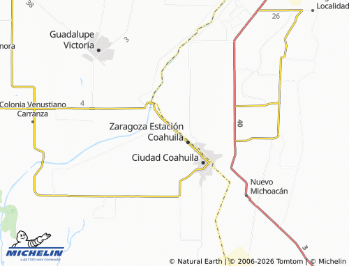 Mapa MICHELIN Plan de Ayala - ViaMichelin
