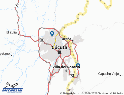 Carte MICHELIN Parque de las Brisas - ViaMichelin