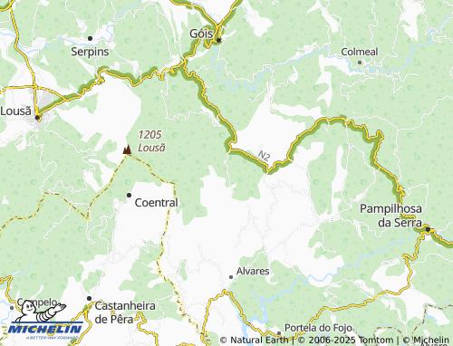 Carte MICHELIN Casal Novo - ViaMichelin