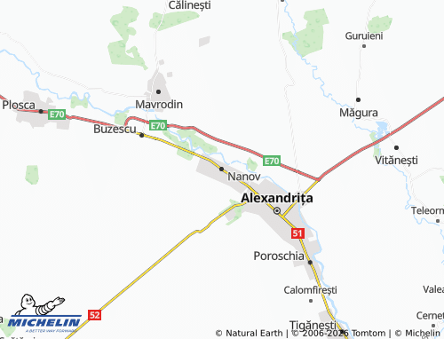 Mappa MICHELIN Nanov - ViaMichelin