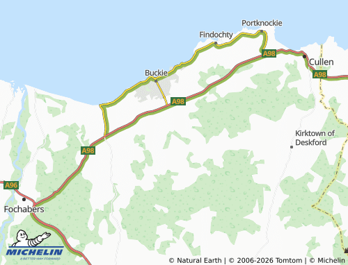 Carte MICHELIN Drybridge - ViaMichelin