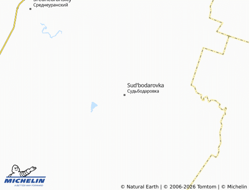 MICHELIN-Landkarte Sud'bodarovka - ViaMichelin