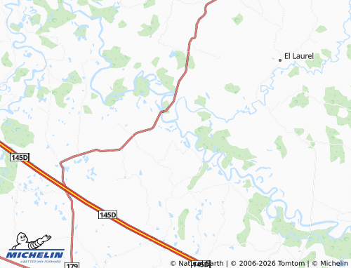 Mapa MICHELIN El Tesoro - ViaMichelin