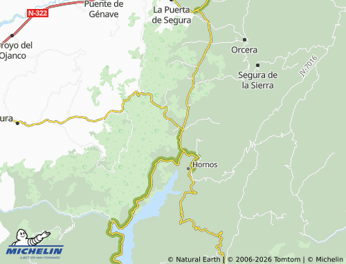 MICHELIN-Landkarte El Pino - ViaMichelin
