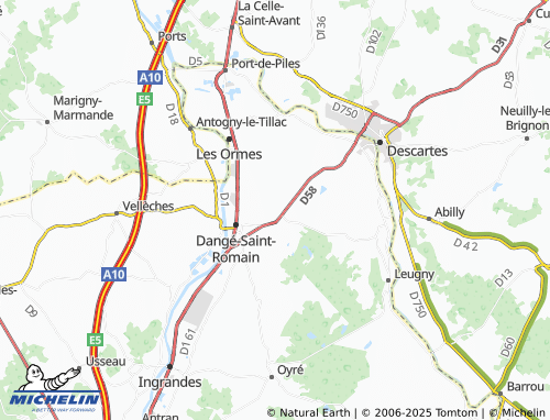 Mapa MICHELIN Saint-Sulpice - ViaMichelin