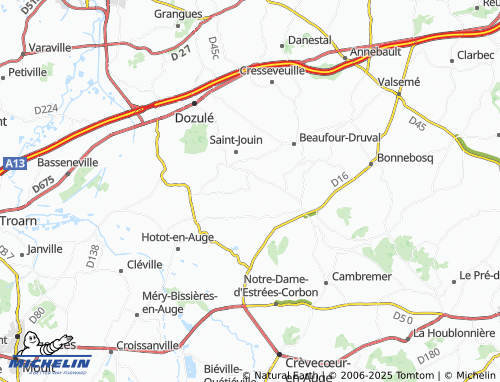 Carte MICHELIN Gerrots - ViaMichelin