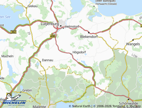 MICHELIN Högsdorf map - ViaMichelin
