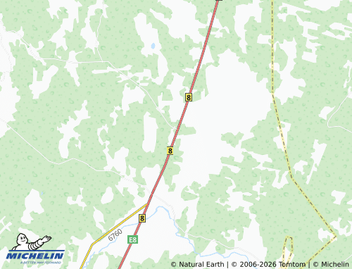 MICHELIN-Landkarte Dalbacken - ViaMichelin