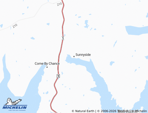 Mappa MICHELIN Sunnyside - ViaMichelin