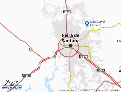 Mapa MICHELIN Calumbi - ViaMichelin