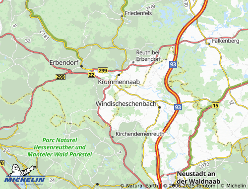 MICHELIN Gerbersdorf map - ViaMichelin