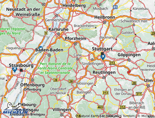 MICHELIN Calw map - ViaMichelin