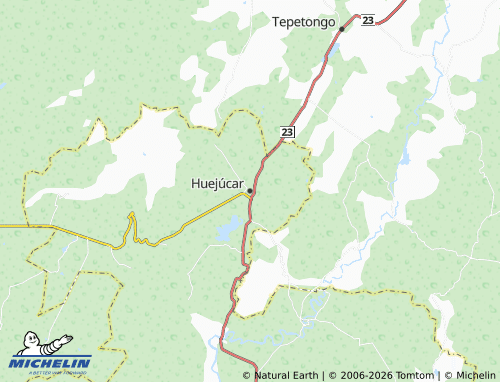 MICHELIN Huejúcar map - ViaMichelin