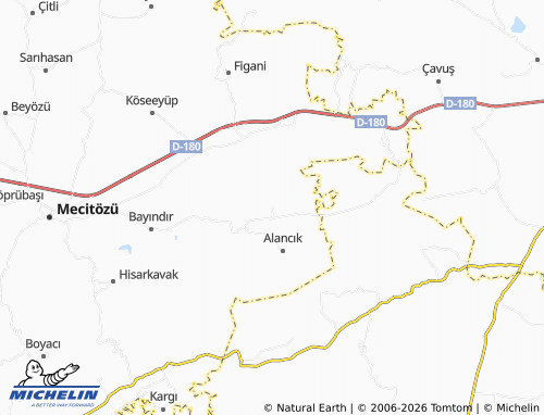MICHELIN Kayı map - ViaMichelin