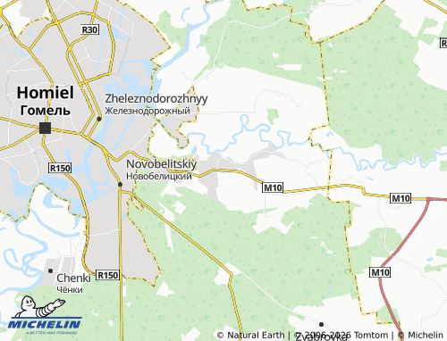 MICHELIN Ulukov'ye map - ViaMichelin