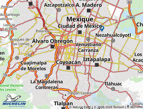Mapa MICHELIN Vértiz Narvarte - ViaMichelin