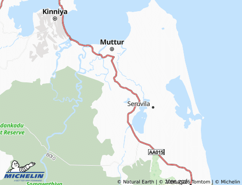 Kaart MICHELIN Periyaveli - ViaMichelin