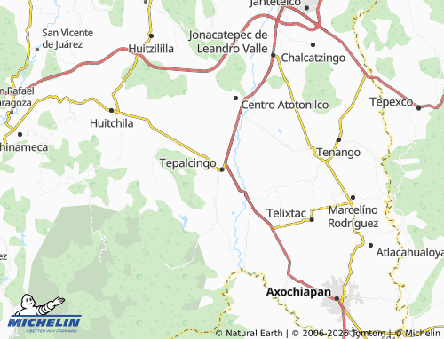 Mappa MICHELIN Tepalcingo - ViaMichelin