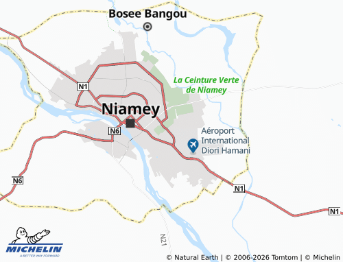 Carte MICHELIN Extension Talladjé - ViaMichelin