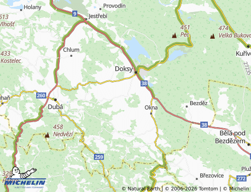 MICHELIN Tachov map - ViaMichelin