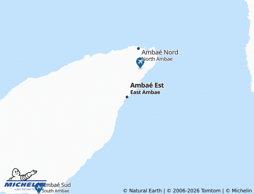 Carte MICHELIN Ambaé Est - ViaMichelin