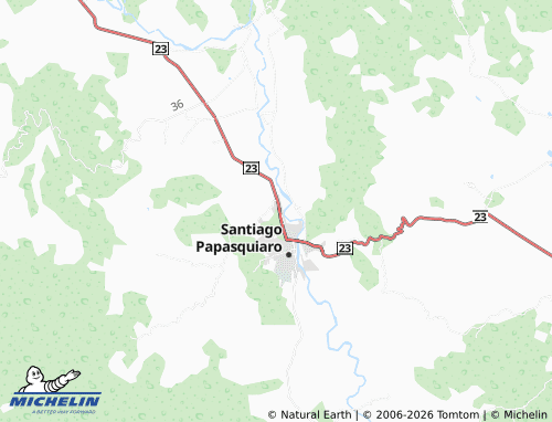 Carte MICHELIN Salto de Camellones - ViaMichelin