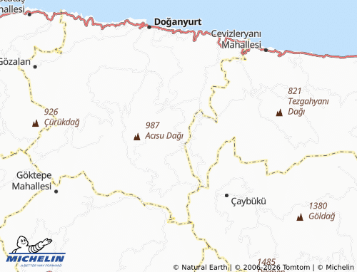 Mapa MICHELIN Akçabel - ViaMichelin