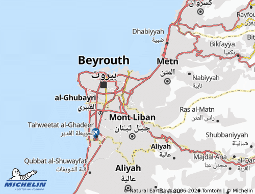 Mapa MICHELIN San al-Feel - ViaMichelin