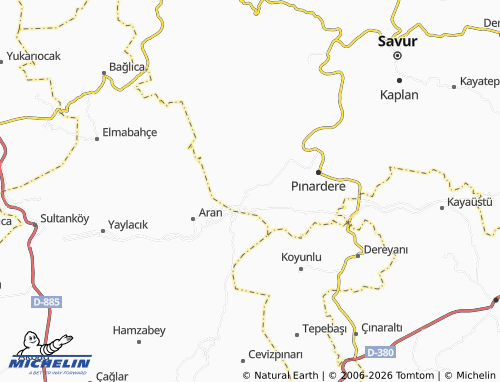 Mappa MICHELIN Yeşilalan - ViaMichelin