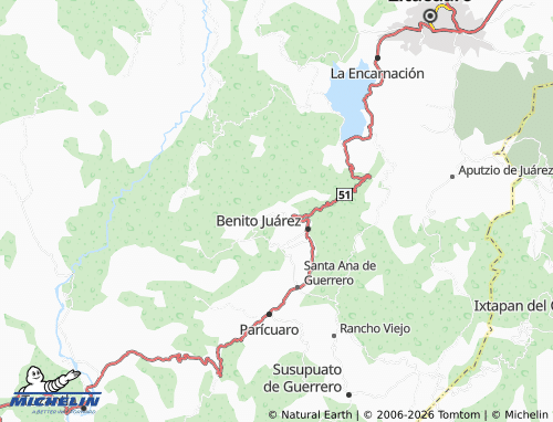 Mapa MICHELIN Santa Cruz - ViaMichelin