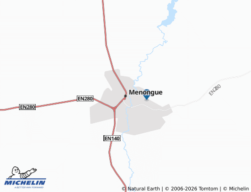MICHELIN-Landkarte Menongue - ViaMichelin