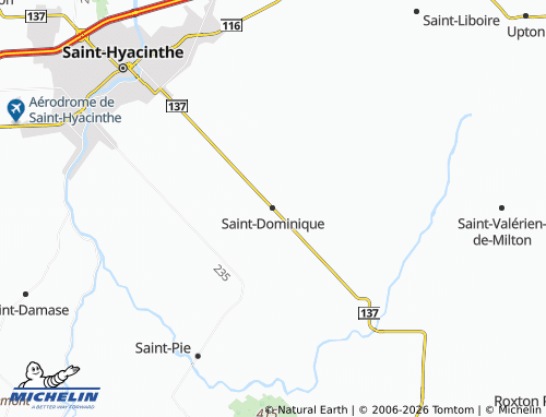 MICHELIN Saint-Dominique map - ViaMichelin