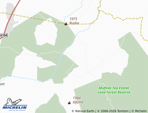 Mapa MICHELIN Ihalimba - ViaMichelin