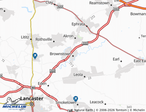 Carte MICHELIN Brownstown - ViaMichelin