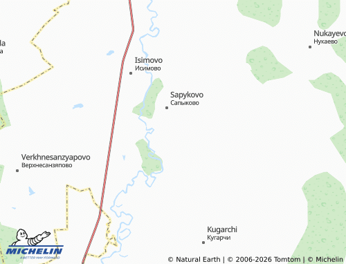 MICHELIN-Landkarte Karan - ViaMichelin