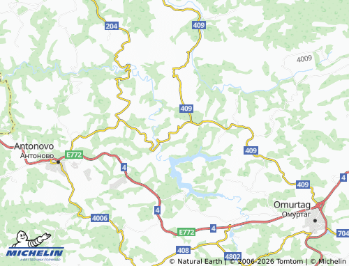MICHELIN Lyubichevo map - ViaMichelin