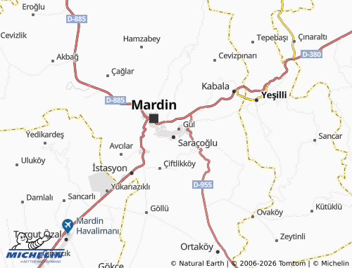 MICHELIN Şehidiye map - ViaMichelin