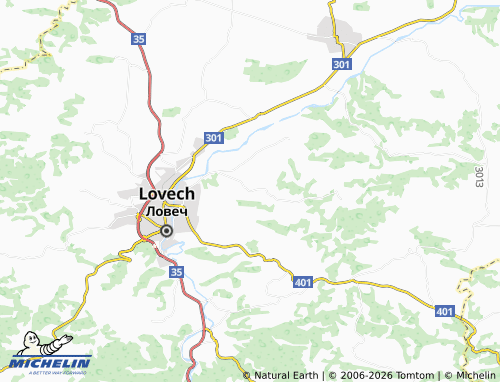 Carte MICHELIN Presyaka - ViaMichelin