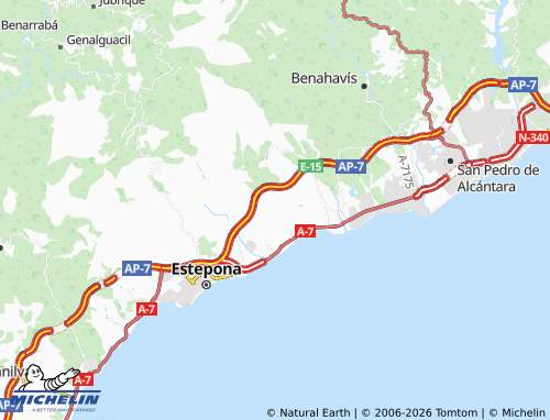 MICHELIN Loma del Monte map - ViaMichelin