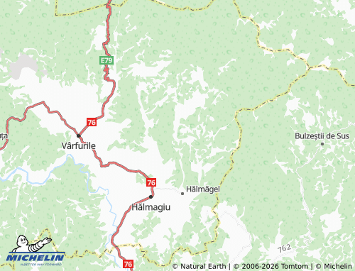 Kaart MICHELIN Luncșoara - ViaMichelin