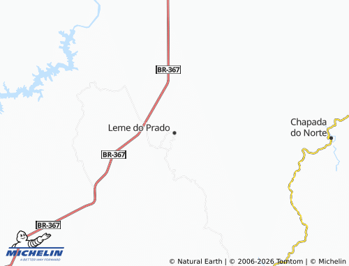 Mappa MICHELIN Leme do Prado - ViaMichelin