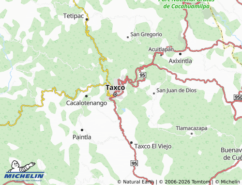 MICHELIN-Landkarte De Piedra Ancha - ViaMichelin