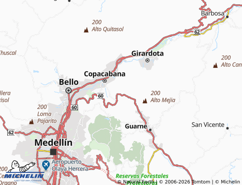 Carte MICHELIN Peñolcito - ViaMichelin