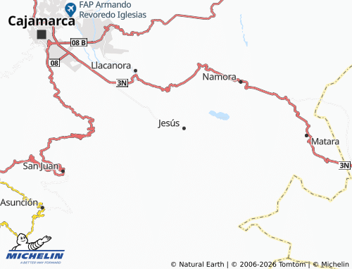 MICHELIN Llimbe map - ViaMichelin