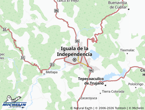 Mappa MICHELIN Vía de Las Flores - ViaMichelin