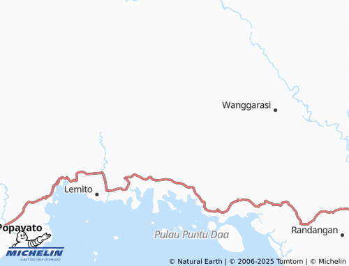 MICHELIN Suka Damai map - ViaMichelin